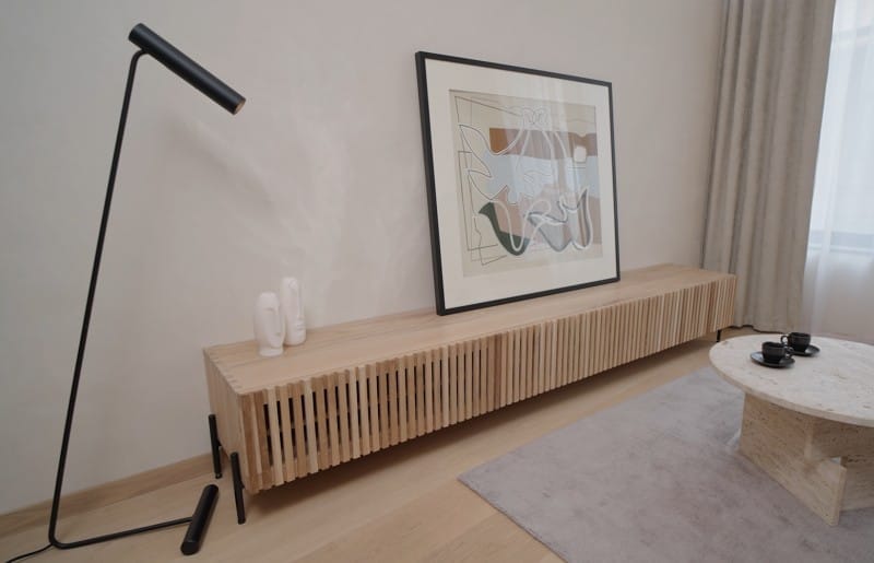 TV-Schrank PLANET – Massivholz Eiche – Bild 10
