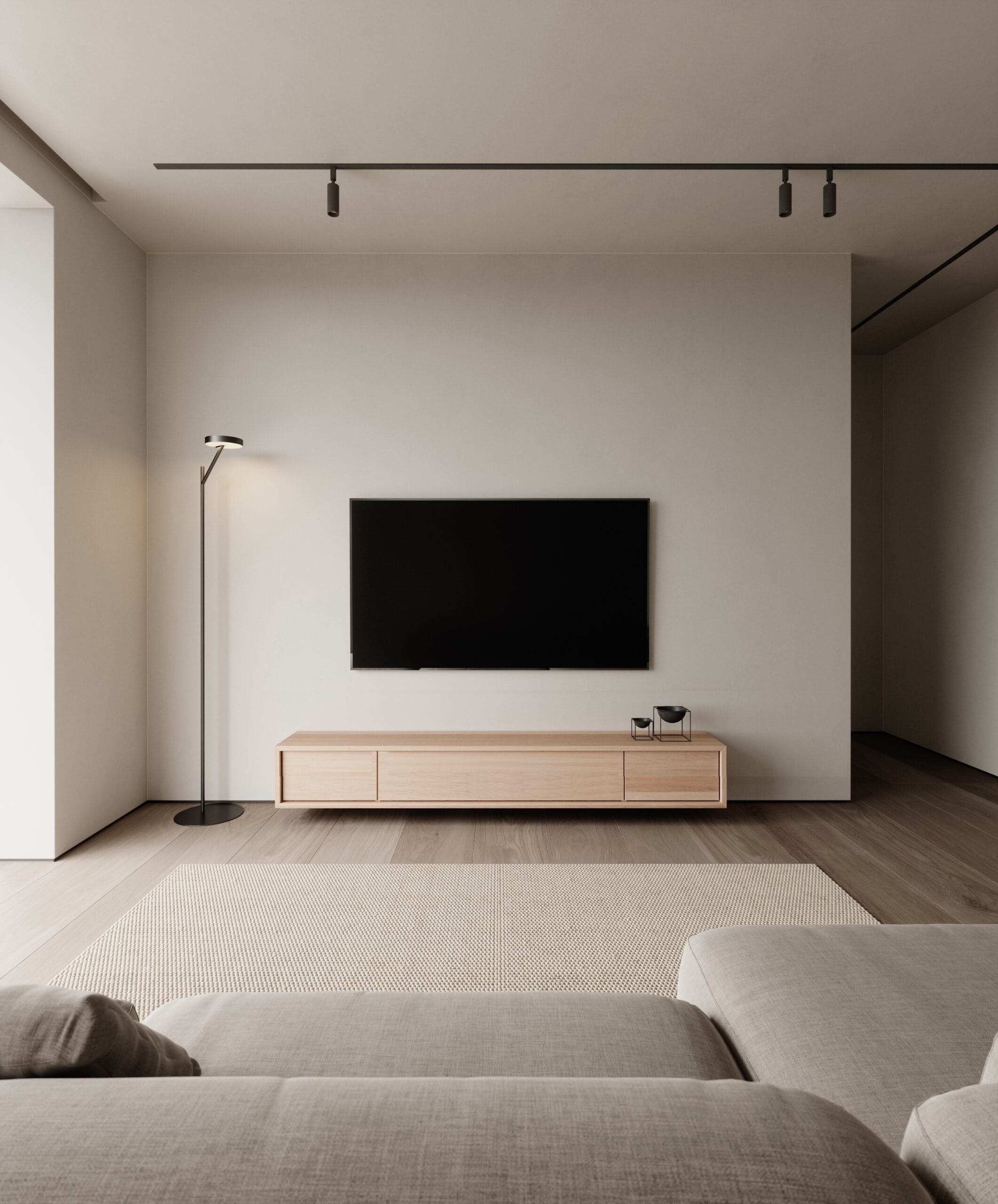 TV-Schrank ORION mit IR - Massivholz Eiche – Bild 2