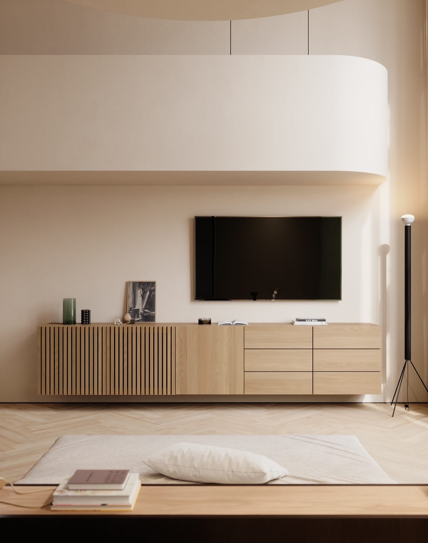 Sideboard MOON - solid oak - Image 3