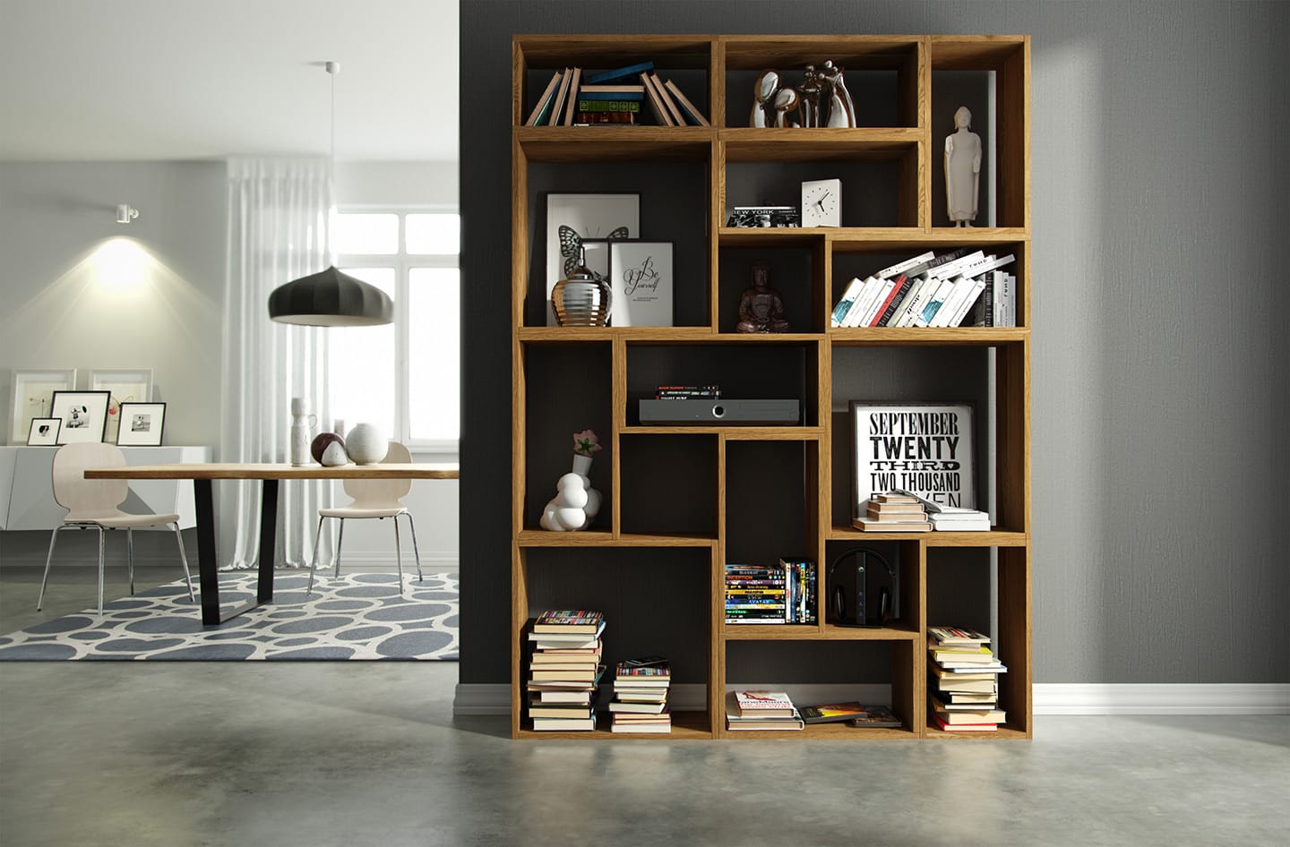 Shelf JORDEN – solid oak - Image 3